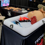 Inflatable Training Tub for Bleeding Control