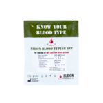 EldonCard Single-Person Blood Typing Kit (ABO and RhD)